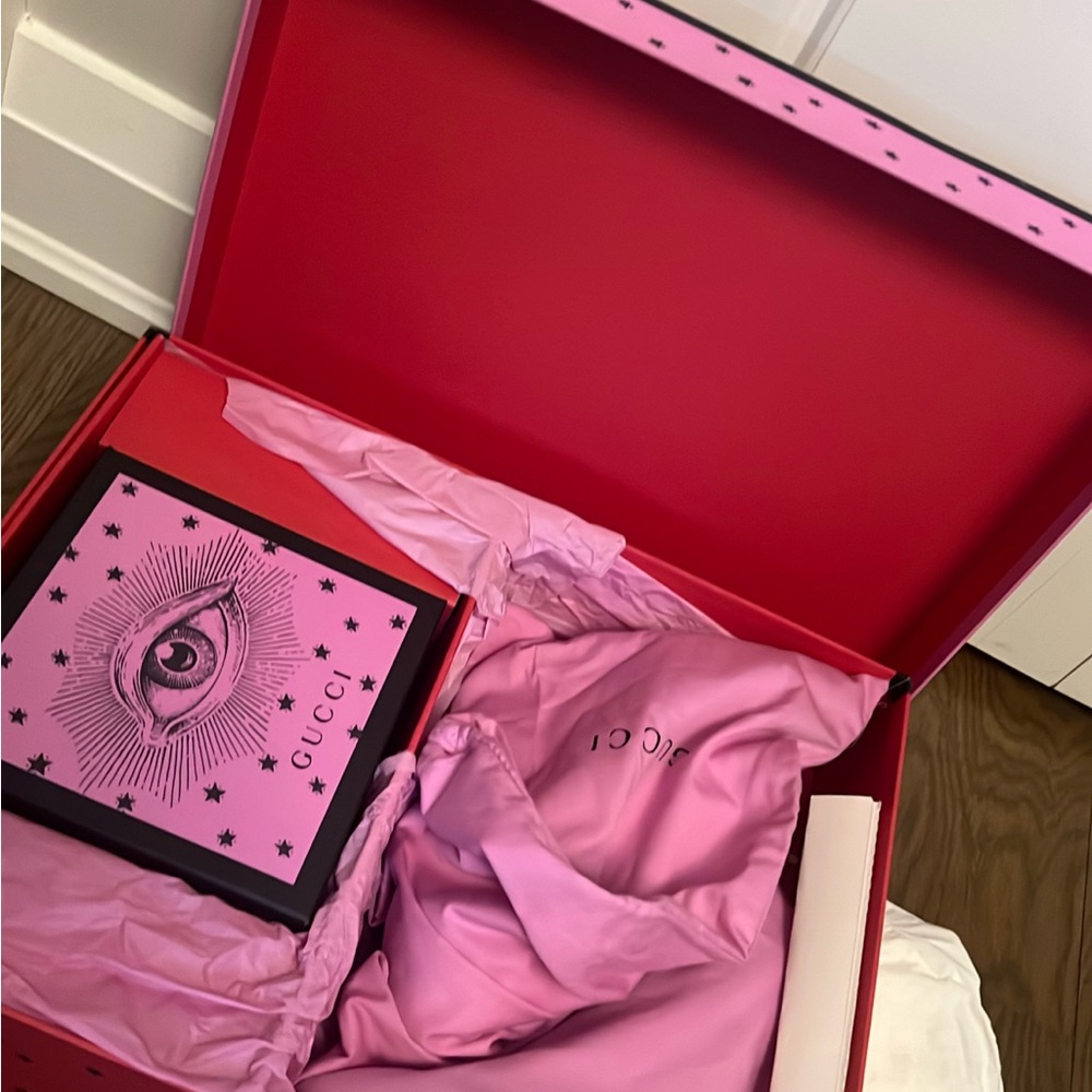 Gucci Pink and Black Eye Motif Box Set